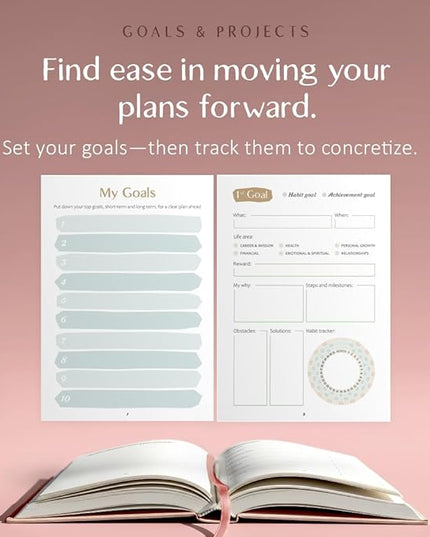 The ADHD Planner for Adults - Undated Daily & Weekly ADHD Journal for Disorganized People, 90 Days - Habit Tracker, Record Emotions & Mood - Academic Goals - Structure & Focus for Adults Brains