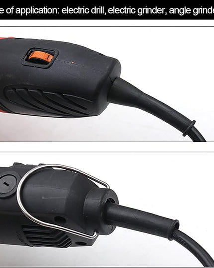 Strain Relief Cord Boot Protector Cable Rubber Sleeve Hose Strain Relief Protector for Electric Drill Grinder Cable Sleeves Cord Management