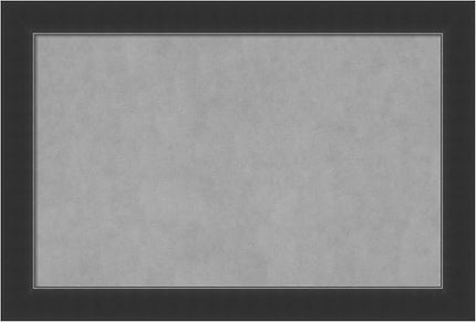 Amanti Art Black Framed Magnetic Board 25x37 Large Vision Board for use with Magnets, 100% Metal Sheet to Display Items as Office Decor or for Home Organization in mudroom, Kitchen or Kids Room
