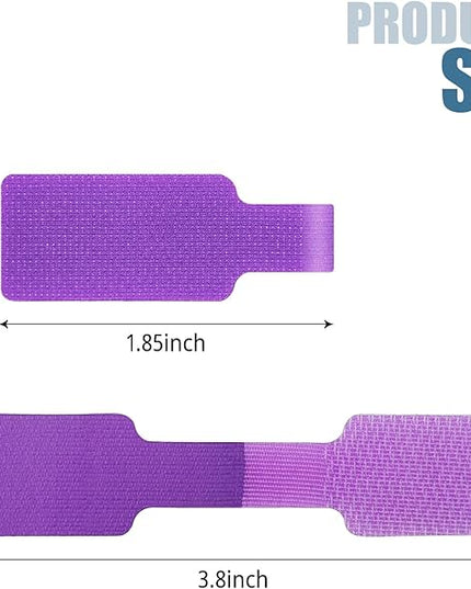32 Pcs Cable Labels, 1.77x0.79 Inch Multicolored Handwriting Cable Tags for Organizing Wires and Identification, Reusable (8 Colors)