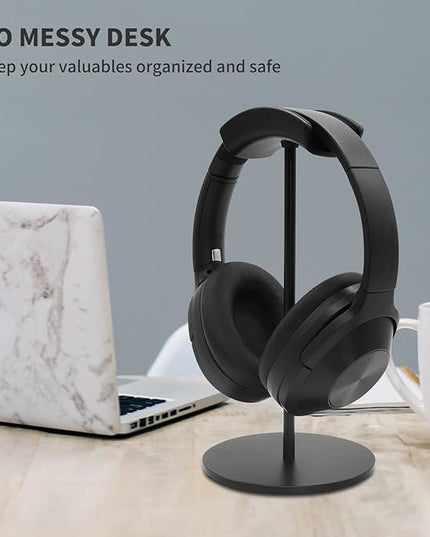 Srhythm Headphone Stand,Metal Headset Holder for Space-Saving and Display