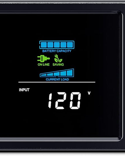CyberPower CP2000PFCRM2U PFC Sinewave UPS Battery Backup and Surge Protector, 2000VA/1200W, 8 Outlets, AVR, Short Depth 2U Rackmount, UL Certified