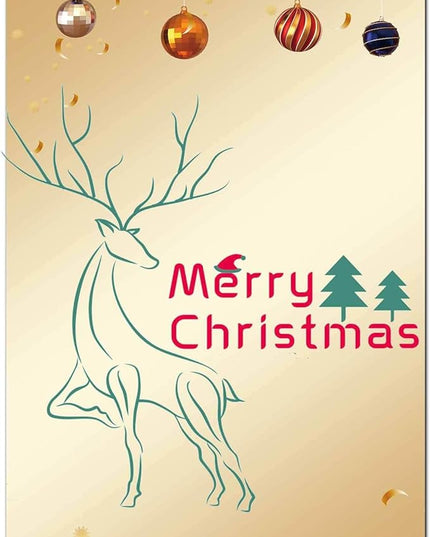 DUGUTUL Premium Festive Christmas Stationery Set Spread Holiday Joy, 48 Sheets, 8.5 x 11 Inches, 100gsm, Perfect for Personalized Gifts and Add Holiday Magic to Your Messages (G)