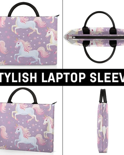 Hsnar 15.6 Laptop Case Briefcase Handbag with Accessory Pocket Slim Laptop Bag Laptop Sleeve