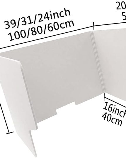 Foldable Acoustic Desk Divider Panels 2Pack Portable Soundproof Partitions Privacy Screens for Desks Ideal Schools Classrooms Offices Customizable Solutions