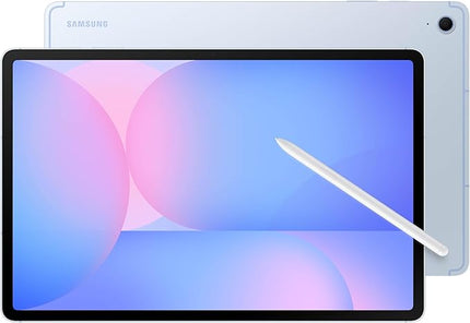 SAMSUNG Galaxy Tab S10 FE+ 13.1” 128GB WiFi Android Tablet + Book Cover Keyboard Slim, Long Battery Life, Powerful Processor, S Pen, US Version, 2025, 2 Yr Manufacturer Warranty, Blue