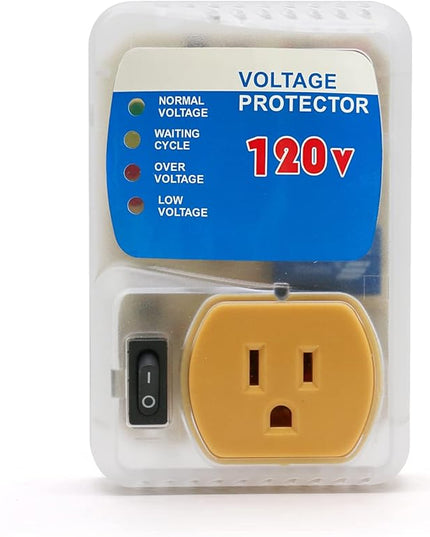 [ETL Listed] BSEED Electronic Surge Protector for Home Appliance, Voltage Protector Suit for Refrigerators and Freezers, Voltage Brownout Outlet 120V 15A 1800Watts