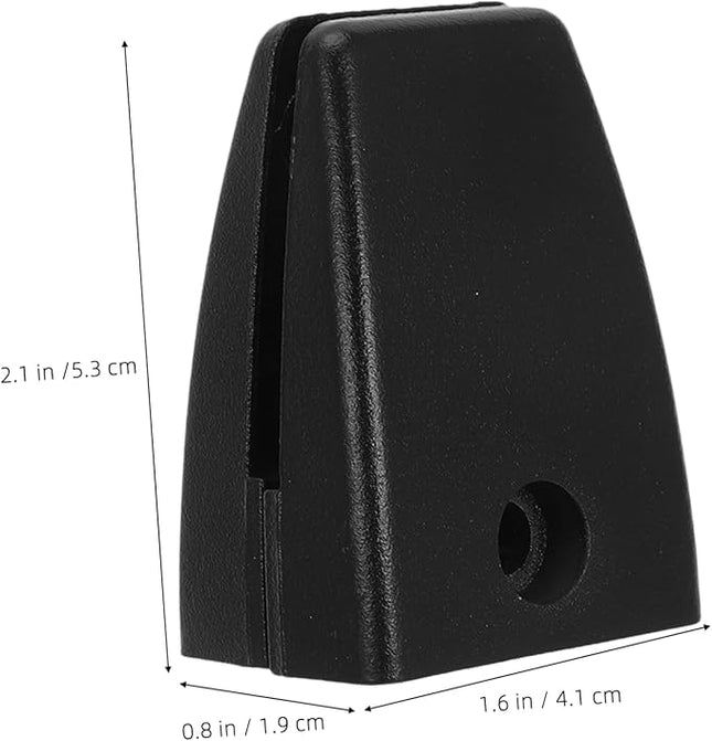 Homoyoyo 2pcs Desk Partition Clips for Office Adjustable Sneeze Guard Clamp Soundproof Baffle Desk Divider Mobile Clip