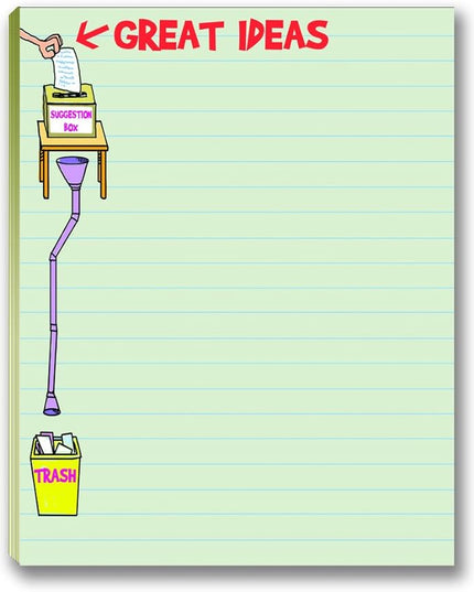 Stonehouse Collection Funny To Do List Notepads Assorted Pack - 4 Pads For Your Lists - Office Notepads - USA Made (Funny Pack)