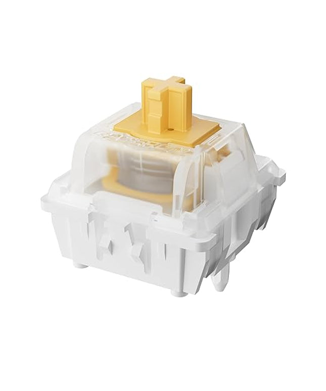 Keychron Magnetic Switches Dawn Linear - 110 PCS, 30gf, Pre-Lubed, 0.1mm Adjustable Actuation, Gateron Double-Rail Hall Effect, Compatible Replacement for HE Keyboards Only