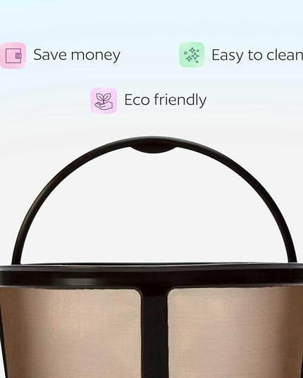 Reusable Keurig K-Duo Coffee Filter for K-Duo Hot & Iced(Gen 2), K-Duo, K-Duo Essential Brewers Only - Carafe Basket Permanent Coffee Filters for Keurig K Duo Coffee Makers