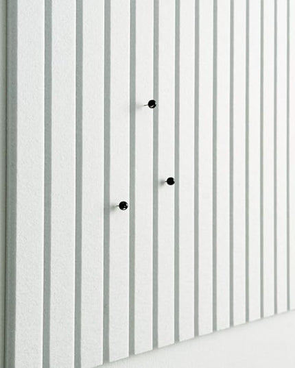 Large Bulletin Board 48x36- Office Wall Organizer, Replace Your Old Cork Boards for Walls for Office Decor -12-Pack Felt Wall Panels to Use in Home Office Decor, Classroom Decor (Milky White)