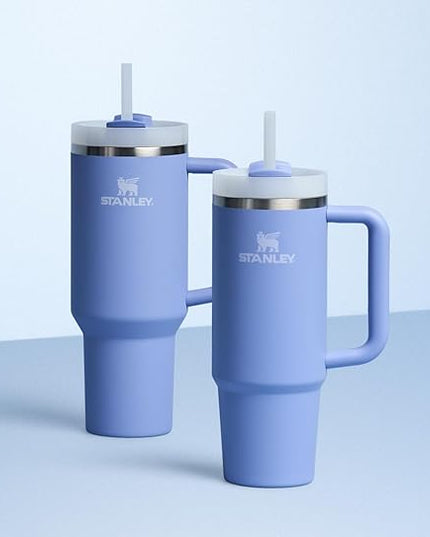 STANLEY Quencher H2.0 Tumbler with Handle and Straw 30 oz | Flowstate 3-Position Lid | Cup Holder Compatible for Travel | Insulated Stainless Steel Cup | BPA-Free | Hydrangea