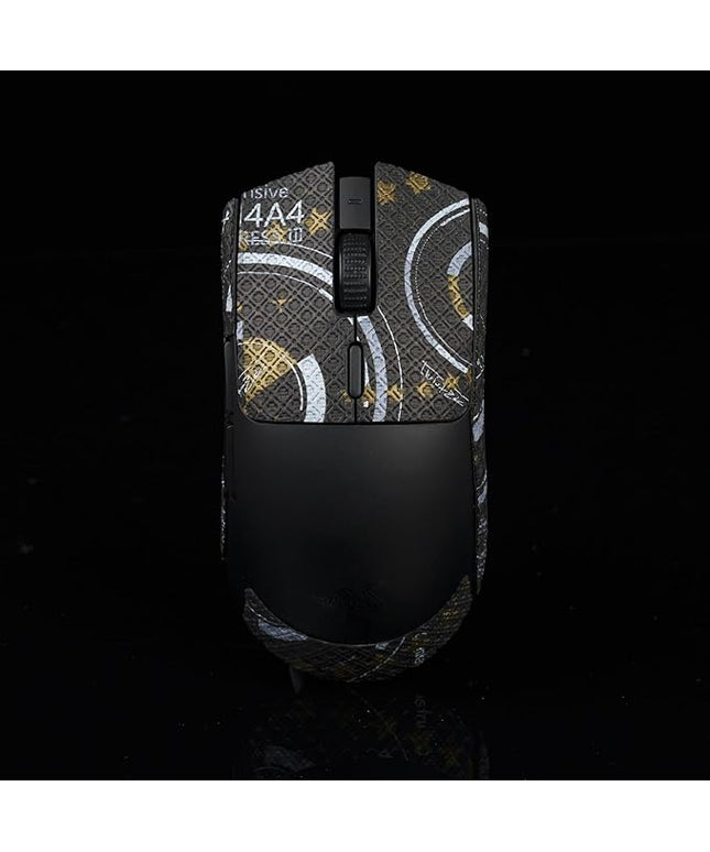 Gamer Mouse Grip Tape Sticker for Razer Viper V3 Non Slip Suck Sweat Pre Cut Easy Install PC Gaming M4A4