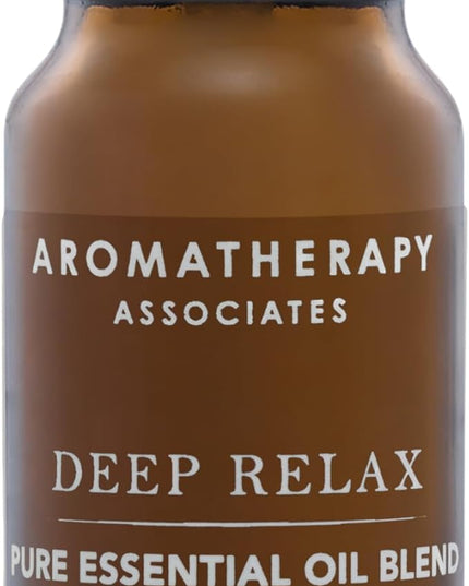 Aromatherapy Associates Deep Relax Pure Essential Oil Blend. Premium Undiluted Blend. Hand-Crafted with Vetivert, Chamomile and Sandalwood (0.33 fl oz)
