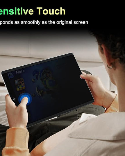 LUSA DESIGN 360°Magnetic Privacy Screen for iPad 9th/8th/7th Generation (10.2Inch,2019/2020/2021), Removable Anti Blue Light Glare Spy Private Filter, High Sensitive Bubble-Free Screen Protector