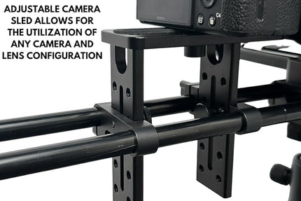 Glide Gear TMP 750 Teleprompter – All Camera & Smartphones, Tablets – 17" Glass, Hard Case, No Assembly
