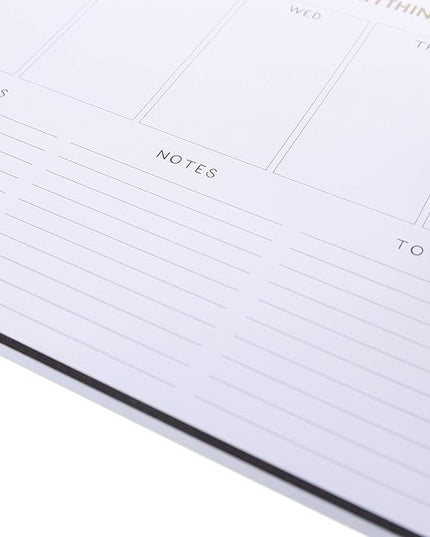 Graphique Weekly To Do Deskpad - It's Fine Design - 9.75" x 8", 80 Sheets, Themed Pages - Planner for College Students, Business Appointments, Great Gift