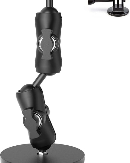 60 LBS Heavy Duty Magnetic Camera Mount for Gopro, USMG-02 for Gopro Hero 13/12/11/10/9/8/Insta360 x5/4/3/Action Camera Strong Magnetic Base kit with Double Socket Arm and 1" Ball Head…