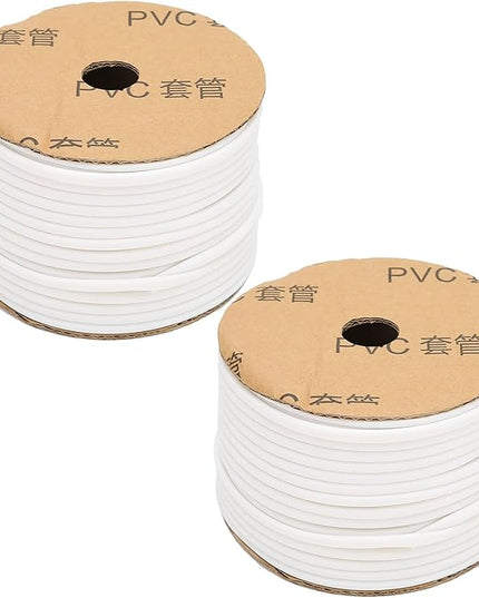 PVC Casing Wire Core Marking Protection Sheath Tube Durable Flexible Wear for Supvan Tube Printers 2Pcs (ZMY-2.5)