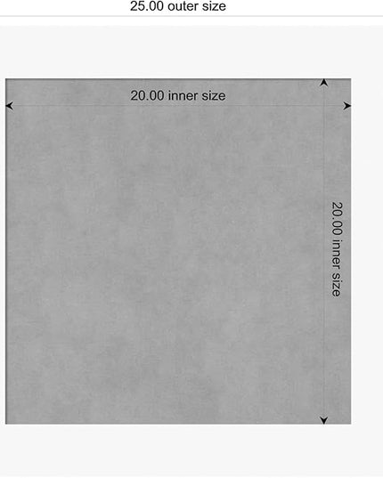 Amanti Art White Framed Magnetic Board 25x25 Medium Vision Board for use with Magnets, 100% Metal Sheet to Display Items as Office Decor or for Home Organization in mudroom, Kitchen or Kids Room