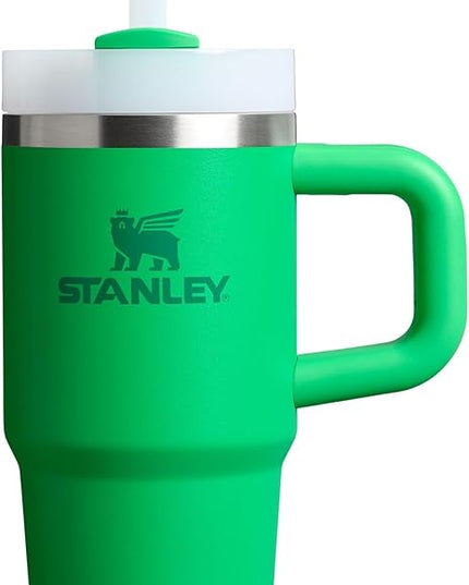 STANLEY Quencher H2.0 Tumbler with Handle and Straw 14 oz | Flowstate 3-Position Lid | Cup Holder Compatible for Travel | Insulated Stainless Steel Cup | BPA-Free | Meadow