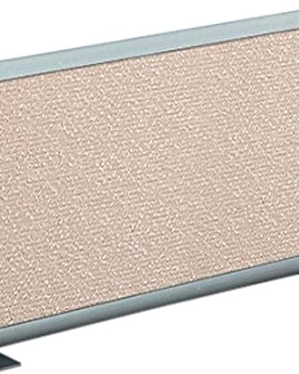 OBEX Acoustical Free Standing Privacy Screen, Cubicle Accessories Desk Privacy Panel, Desk Dividers for Office, Office Furniture Partitions Portable Sound Proof Dividers, 24" x 48", Overcast