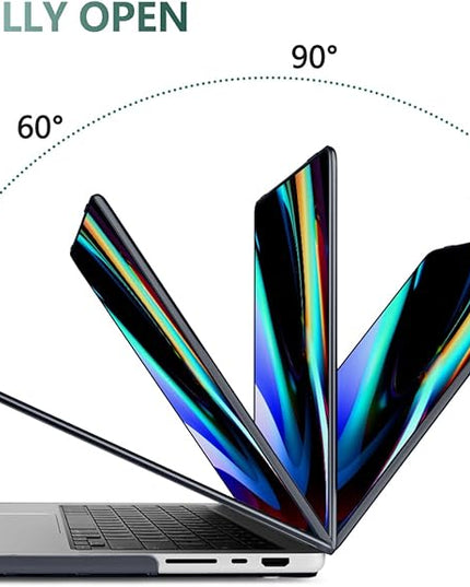 DONGKE Case for M5 MacBook Pro 14 inch 2025 2024-2021 M4 M3 M2 M1, Plastic Hard Shell Cover Compatible with A3434 A3112 A3401 A3185 A2992 A2779 A2442, Retina XDR Display & Touch ID, Painted Florals