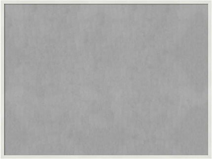 Amanti Art White Framed Magnetic Board 19x25 Medium Vision Board for use with Magnets, 100% Metal Sheet to Display Items as Office Decor or for Home Organization in mudroom, Kitchen or Kids Room