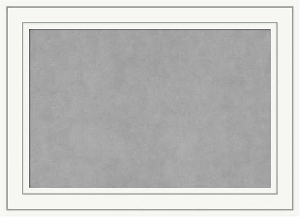 Amanti Art White Framed Magnetic Board 21x29 Medium Vision Board for use with Magnets, 100% Metal Sheet to Display Items as Office Decor or for Home Organization in mudroom, Kitchen or Kids Room