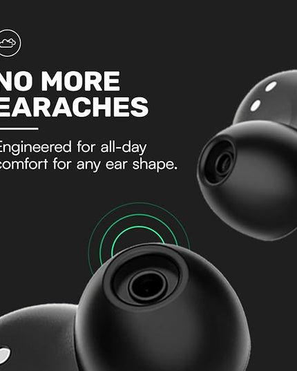 Raycon Everyday Earbuds Classic Bluetooth Wireless with Microphone - Stereo Sound, Active Noise Canceling, in-Ear Bluetooth Headset True Wireless Earbuds 32 Hours Playtime (Mint)