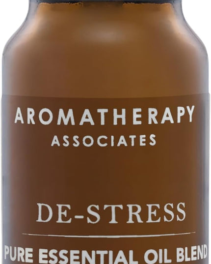 Aromatherapy Associates De-Stress Pure Essential Oil Blend. Premium Undiluted Blend to Clear The Mind. Hand-Crafted with Frankincense, Chamomile and Petitgrain (0.33 fl oz)