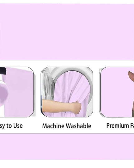 Light Purple Photography Backdrop for Photoshoot, Photo Backdrop Curtain, Perfect Light Purple Backdrops for Party Portrait Photoshoots Video Studio 5FTx7FT
