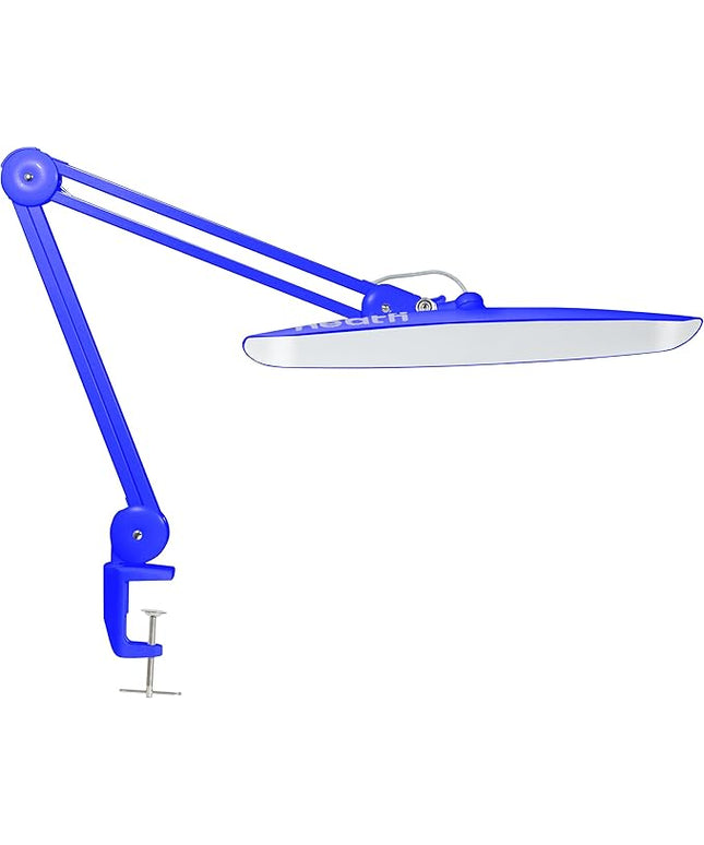 Neatfi XL 2,200 Lumens LED Task Lamp, 24W Super Bright Desk Lamp, 117 Pcs SMD LED, 4 Level Brightness, Dimmable, Task Light for Home, Office, Workbench (Non-CCT, Sapphire Blue)