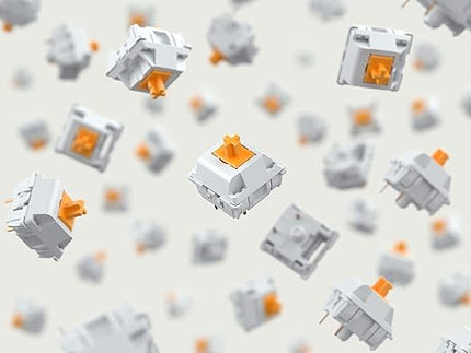 Glorious Panda Switch (Non Lubed Switches) - 36x Plate Mounted 3 pin Switches for Keyboard - Mechanical Keyboard Switches