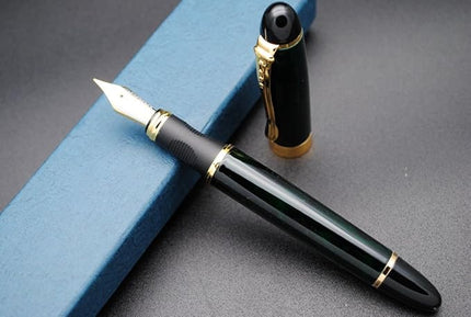JINHAO X450 Fountain Pen M Nib (Green Ice Flowers)