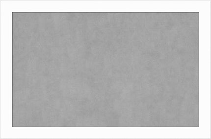 Amanti Art White Framed Magnetic Board 23x35 Large Vision Board for use with Magnets, 100% Metal Sheet to Display Items as Office Decor or for Home Organization in mudroom, Kitchen or Kids Room