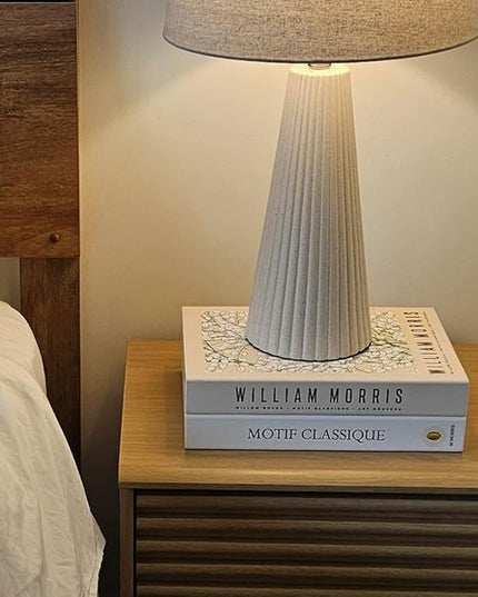 Book Shape Decorative Cable Management Box - Expandable Cable Organizer Box with Magnetic Closure for Home & Office (William Morris, Standard)