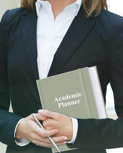 Academic Planner for 2026 or Anytime – A5 Undated Weekly Student Planner For Homeschool, High School, College & Nursing Students, 200 Pages, 5.8" x 8.5", Green