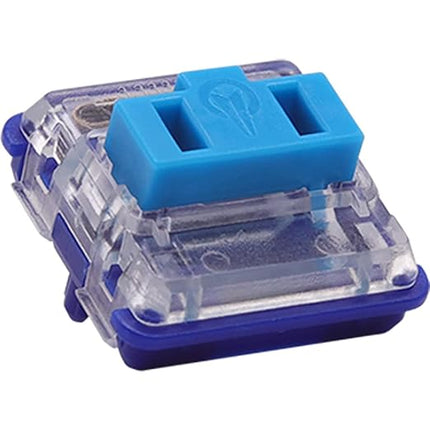 Kailh PG1350 Choc V1 70PCS Mechanical Keyboard Switch kailh Low Profile switches Chocolate Mechanical Keyboard Switch RGB SMD 5-Pin Kailh Switches (Blue,70Pcs)