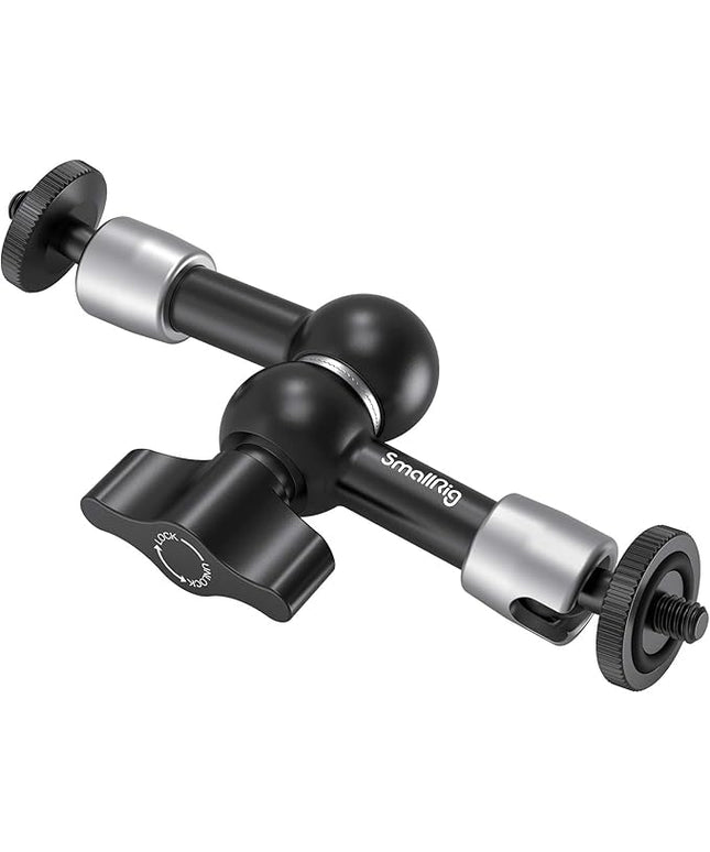SmallRig 5.5 Inches Adjustable Friction Articulating Magic Arm, with Both 1/4" Screw for LCD Monitor/LED Lights