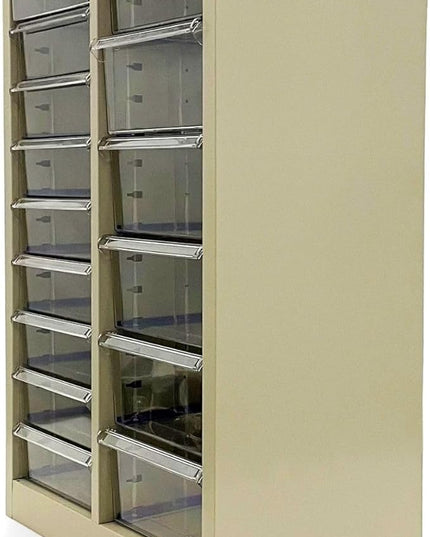 File Cabinet 15 Drawers Vertical Document Storage Cabinet Paper Organizer for Home Office