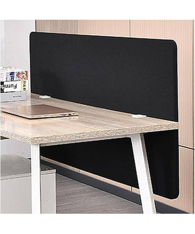 Acoustic Desk Divider Panel, Soundproof Office Privacy Separator, Noise Reduction Cubicle Partition for Workspaces, Enhance Focus & Comfort