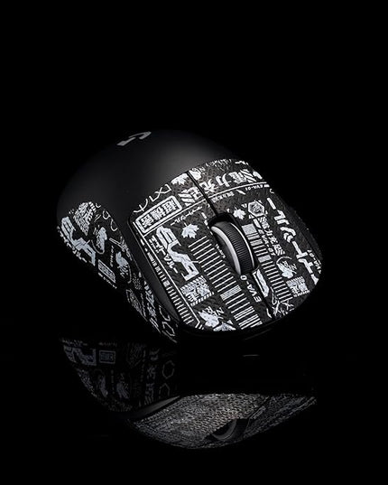 Grip Tape for logitech G Pro X Superlight 2 DEX (GPW4) - Anti-Slip,Enhanced Control, Sweat Resistance,Improves FPS Gaming Grip & Mouse Protection [Pre-Cut] M4A4 0.4mm