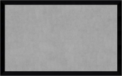 Amanti Art Black Framed Magnetic Board 27x43 Large Vision Board for use with Magnets, 100% Metal Sheet to Display Items as Office Decor or for Home Organization in mudroom, Kitchen or Kids Room