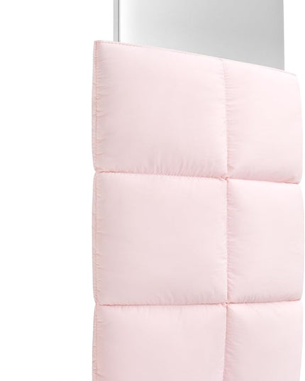 Comfyable Puffy Laptop Sleeve 13 Inch 14 Inch, Quilted Puffer Laptop Carrying Case, Pillow Case Compatible with MacBook Air M4 2025 M3 M2 M1, MacBook Pro M5 M4 Pro/Max, Light Pink
