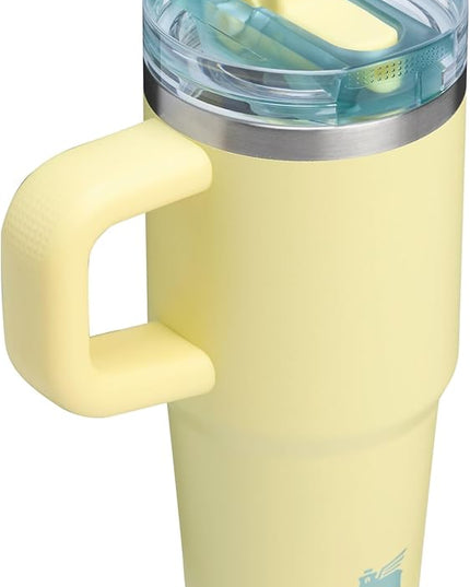STANLEY Quencher ProTour Flip Straw Tumbler with Leakproof Lid | Built-In Straw & Handle | Cupholder Compatible for Travel | Insulated Stainless Steel Cup | BPA-Free