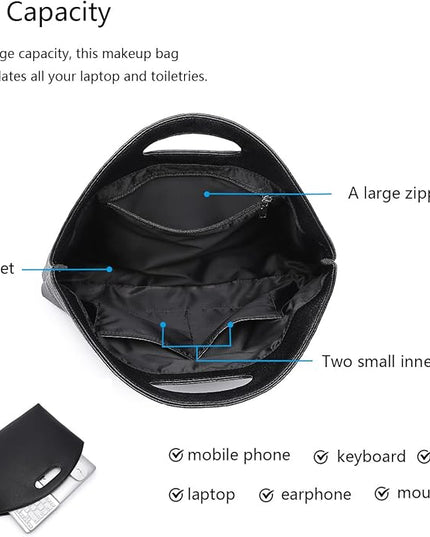 Official Document Computer Bag Stylishly Sleek with Multiple Compartments and Easy to Carry Design