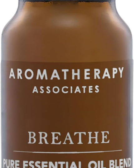 Aromatherapy Associates Breathe Pure Essential Oil Blend. Premium Undiluted Blend to Awaken Your Senses. Hand-Crafted with Eucalyptus, Tea Tree and Pine (0.33 fl oz)