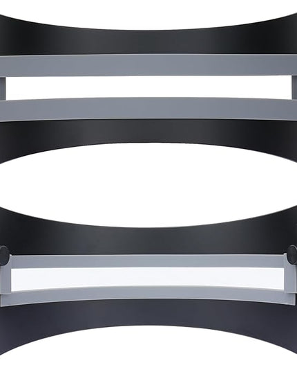 Adjustable Vertical Laptop Stand - 6061 Aluminum, CNC Precision, Anodized Finish, Fits All Laptops Including 17-inch, Ventilated Design, Anti-Slip Silicone Pads, ARC Shaped Stands